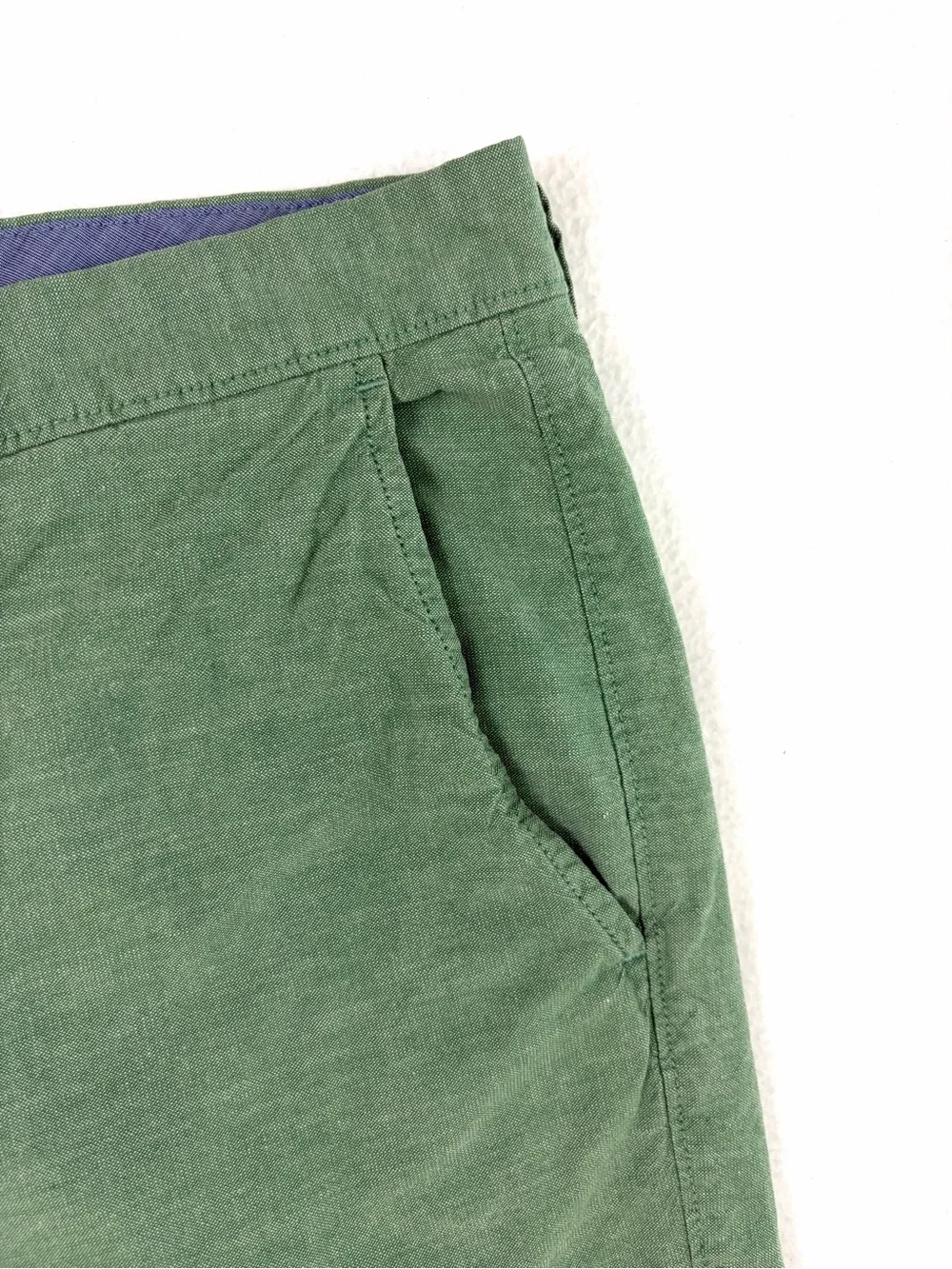 J.Crew Green Cotton Shorts Chino Casual Classic Preppy Summer (35)